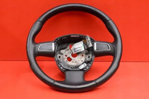 Volante de Couro Usado OEM 8T0419091WUL image 2