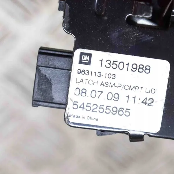 BAGAGELOCK CHEVROLET CAMARO BAKRE image 5