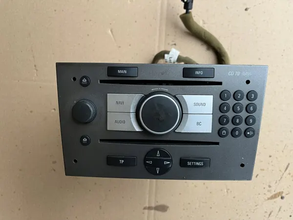 OEM 13188477 CD70 Navi Radio für Opel Vectra C Lift image 2