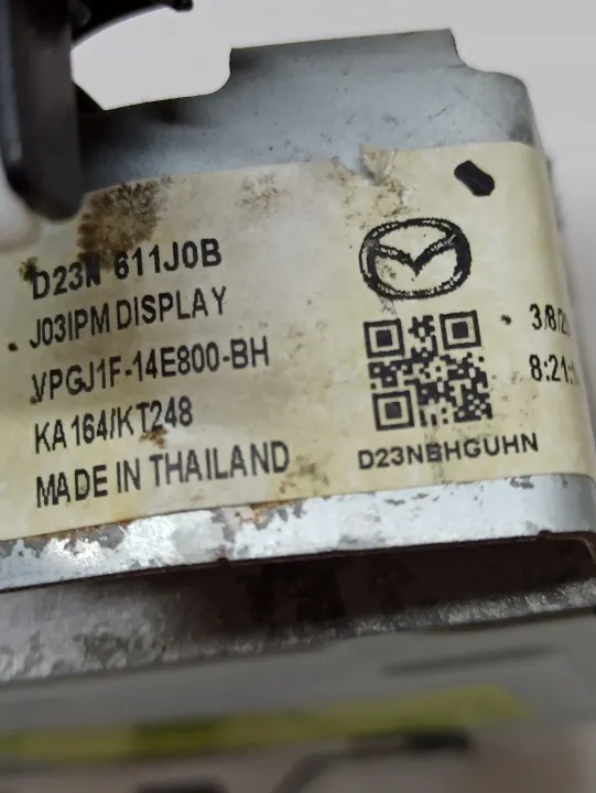 Écran Radio Navigation Mazda CX-3 OEM D23N611J0B image 6