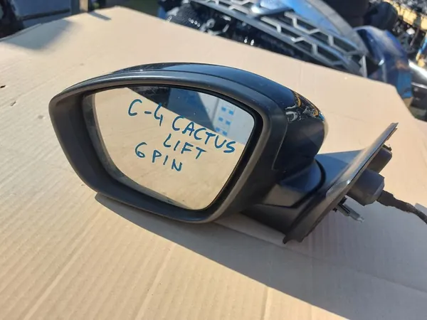 Vasen Sähkösivupeili Citroen C4 Cactus Lift 17- 6 Pin OEM image 6