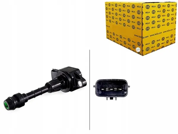 Bobina de ignição Nissan Micra Hella 5DA 358 057-381 image 4