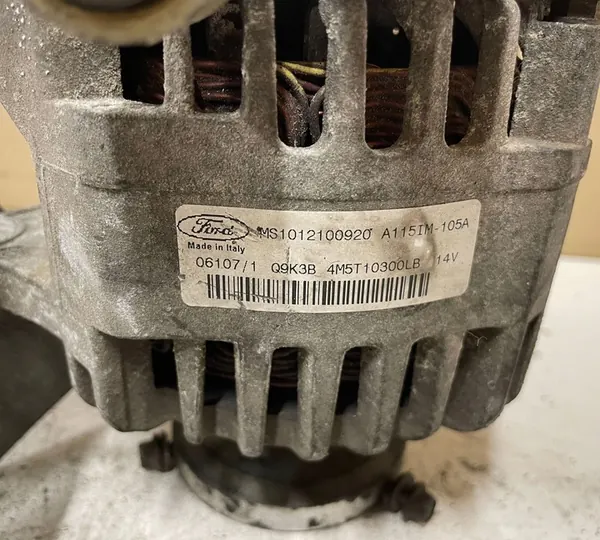 Vaihtovirtageneraattori FORD FOCUS II 1.8L diesel 2005 MS1012100920 image 2