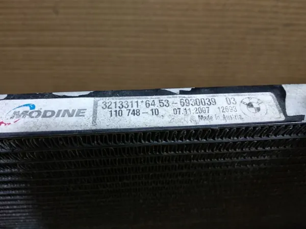 Condenseur climatisation BMW OEM 6930039 pour 3 Touring image 5