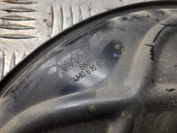 OEM 4M0615612 Escudo disco freno trasero lado derecho image 5