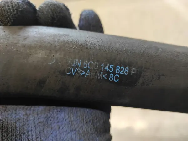 Tubería de intercooler SKODA FABIA 2 II 07- 1.4TDI 6Q0145828P image 3