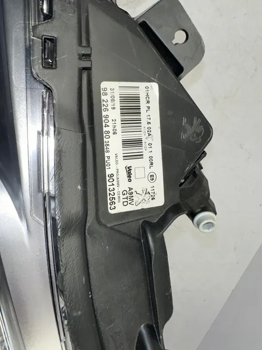 PEUGEOT 208 LIFT LINKS RECHTS LED LENS 90132562 90132563 image 8