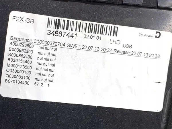 OEM 9210486 Passagerarhandskfack för BMW F25 SUV 2010-2017 image 6