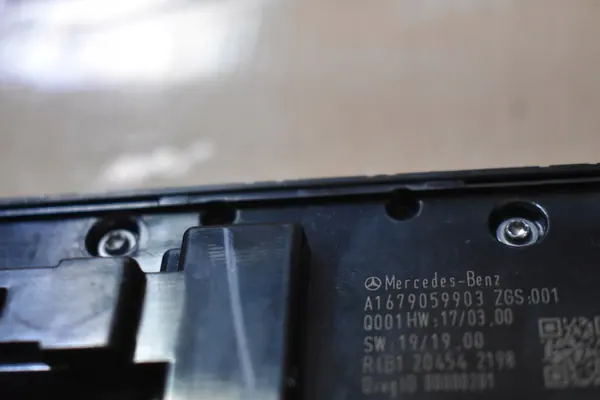 Raam Bediening Paneel Mercedes W167 image 3