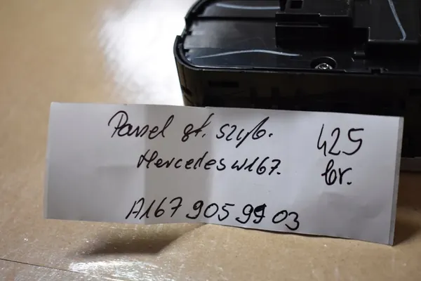 Raam Bediening Paneel Mercedes W167 image 4