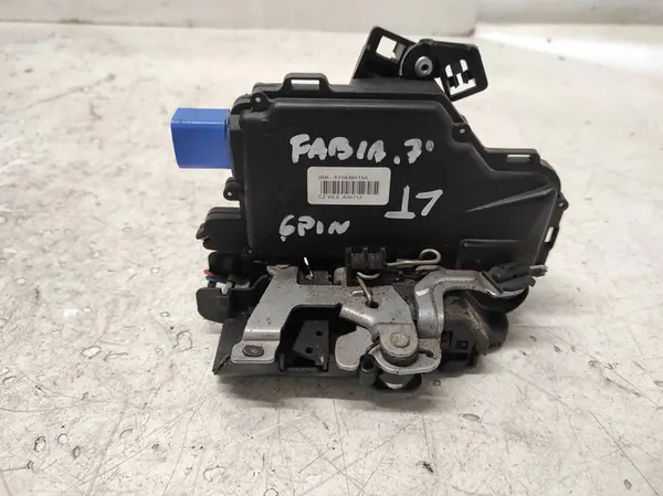 SKODA FABIA 1 I LIFT 04- VÄNSTER BAKLÅS 6PIN image 2