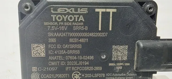 Sokean kulman anturimoduuli OEM A2C7431800100 Lexus image 3