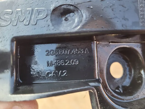 Scivolo paraurti posteriore VW Polo 2G image 4