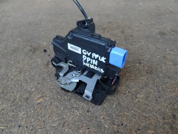 VW GOLF V Türschloss Vorne Rechts 9 Pin 3D2837016 image 2