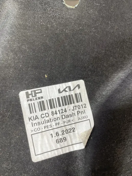 Kia Proceed 21 schotisolatie OEM 84124-J7012 image 6