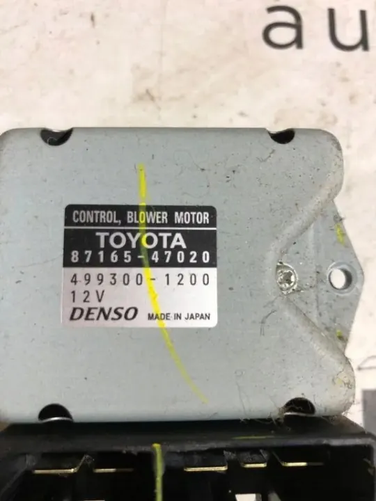 Lämmityspuhaltimen rele OEM 8716547020 Toyota Prius image 2