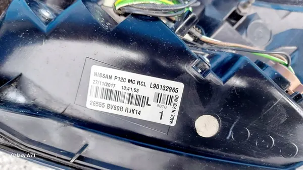 Lámpara trasera izquierda Nissan Juke I Lift image 5