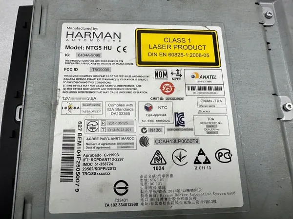 Module de navigation Mercedes-Benz S W222 OEM A2179013700 image 6