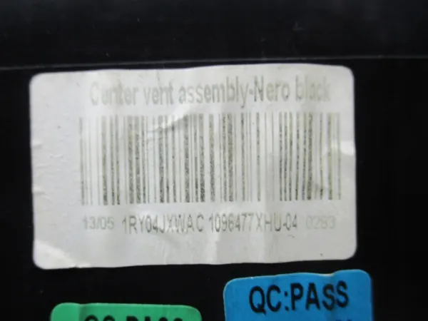 Fiat 500E 500 e 13-19 Mittel-Lüftungsgitter OEM image 6