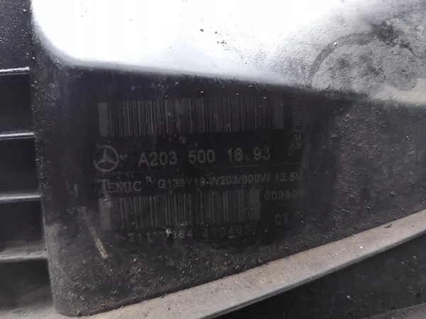 Mercedes-Benz OE A2035001693 Kylarrubrik image 7