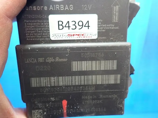 Capteur airbag Alfa Romeo OE 50518756 image 3