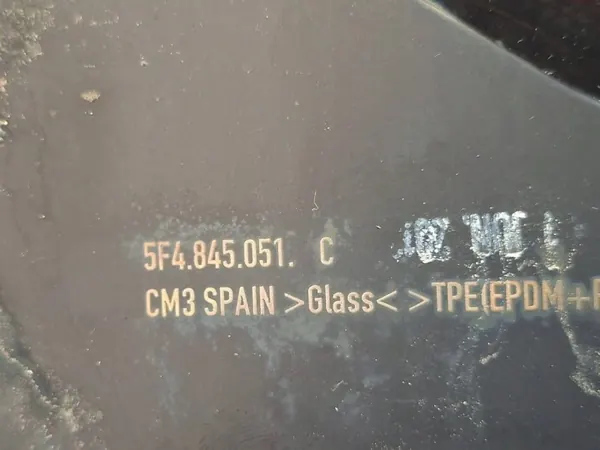 Tonad bakluckeruta OEM 5F4845051 för Seat Leon image 9
