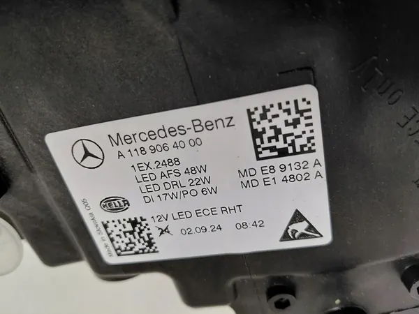 Mercedes CLA W118 Full Led Hoge Prestaties Lamp Rechts OEM image 3