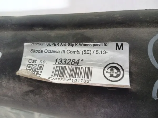 Alfombrilla de maletero Skoda Octavia III Familiar OEM image 4