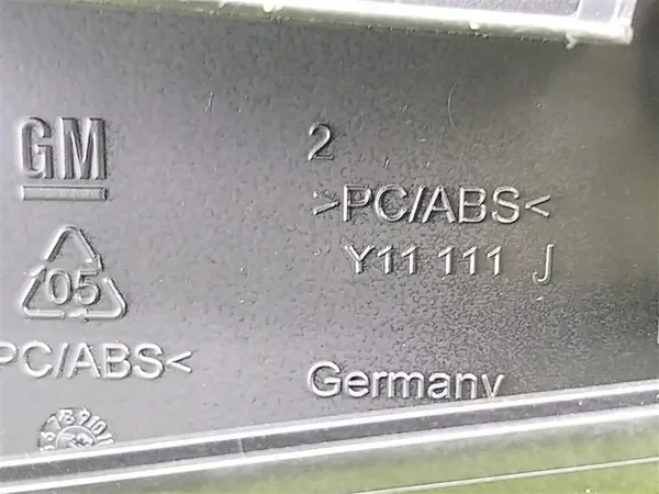 Grille de ventilation console droite OEM 13432403 Opel Zafira C image 5
