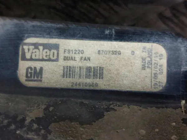 Kylare och Fläktar Vectra C 2.2 16V image 2