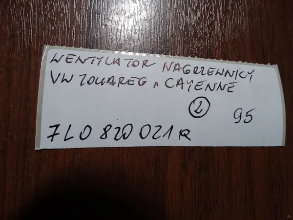 Ventilador de aquecimento VW Touareg Cayenne image 4