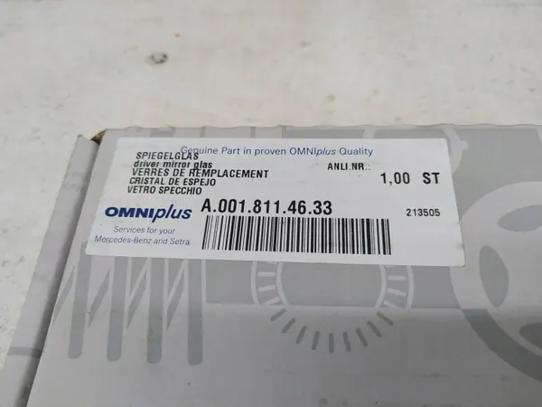 Mercedes Peili-insertti OEM 0018114663 Vasen/Oikea image 8
