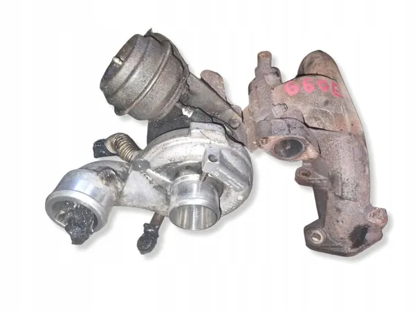 Turbocompressor OEM 55191596 para Fiat Stilo 1.9 JTD image 2