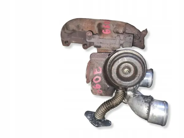 Turbocompressor OEM 55191596 para Fiat Stilo 1.9 JTD image 4