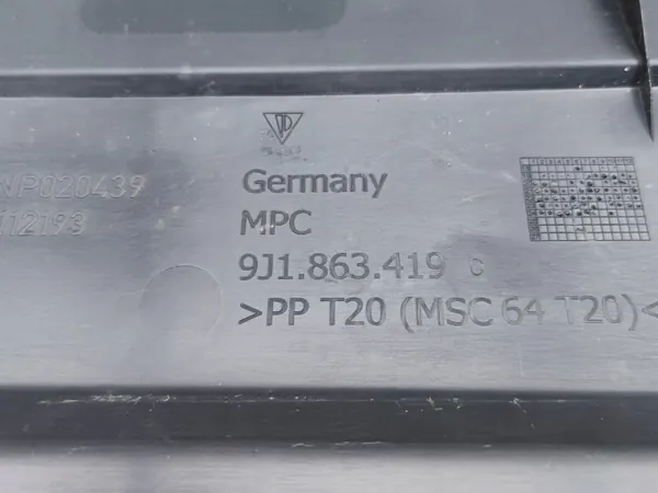 Porsche Taycan framrutslist OEM 9J1863419 image 7