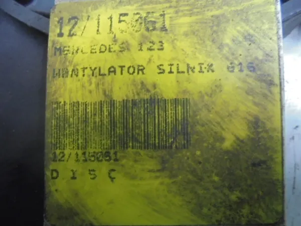 MERCEDES 123 W123 Moottorituuletin image 4