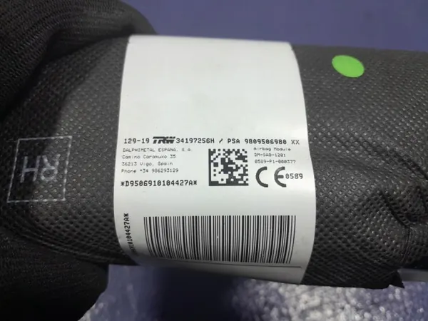 OEM 9809506980 Linker Vordersitz-Airbag für Citroen C5 Aircross image 3