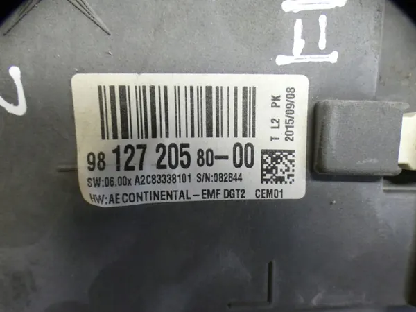 Cadre d'affichage radio OEM 9812720580 pour Citroen C4 II Picasso image 4