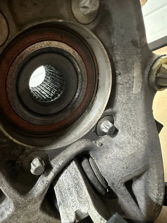 Vänster bakre knuckle, kontrollarm, nav Mercedes SL R230 image 10