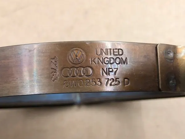 Collier d'échappement 8W0253725D Audi RS5 RS6 RS7 A8 Q7 image 7