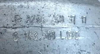 Soporte Motor Mercedes GLK X204 A2042403717 image 3