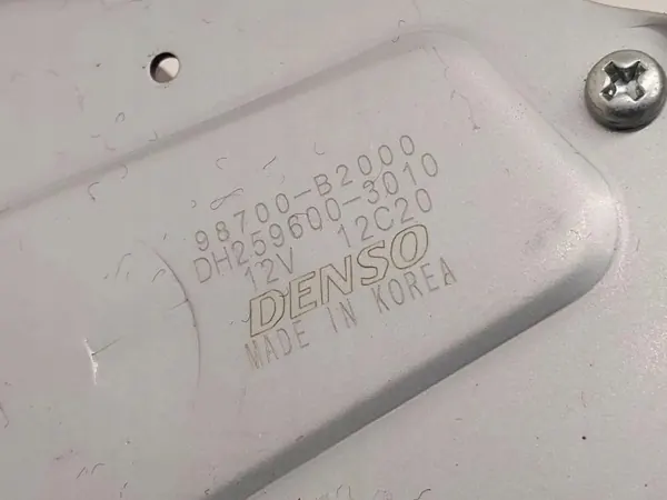 Moteur d'essuie-glace arrière OEM 98700-B2000 Kia Soul II image 5