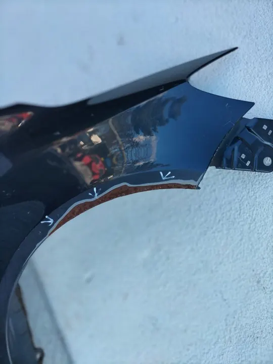 VW GOLF 5 Främre Höger Skärm OEM 9533312PGOLF5PLA7W image 2