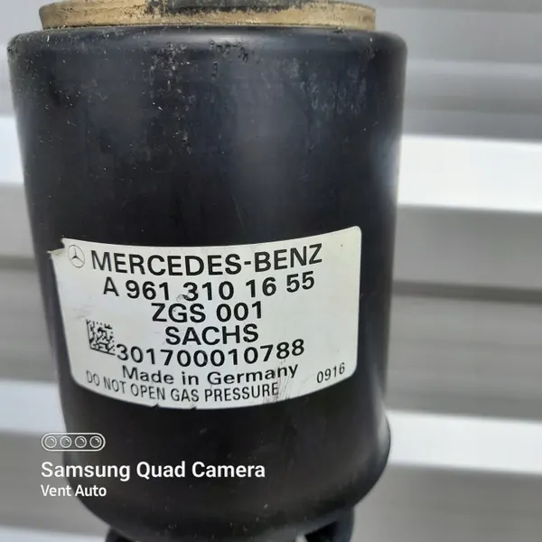 Amortisseur suspension cabine Mercedes OEM A9613101655 image 3