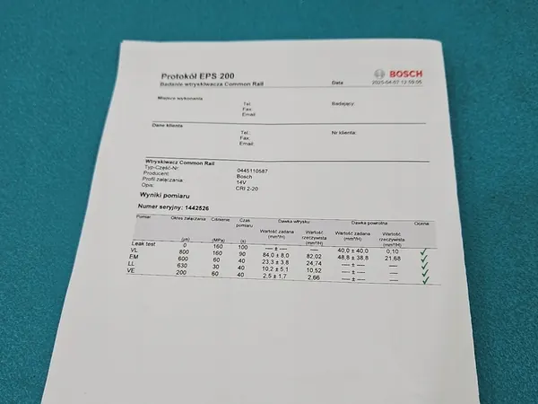 Kia Rio IV Injektor 1.4 CRDI 0445110587 image 3