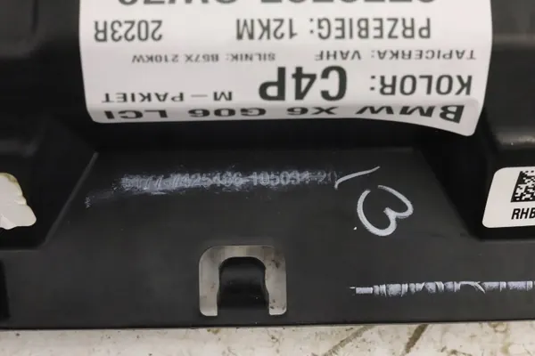 Clip de garniture de marche OEM 7425466MWGK droit BMW X6 G06 image 5
