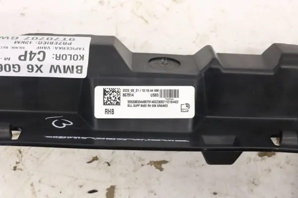 Clip de garniture de marche OEM 7425466MWGK droit BMW X6 G06 image 6