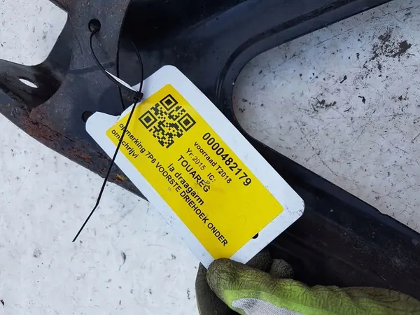 Braccio di Controllo Posteriore Sinistro VW Touareg 7P 7P0505311E image 4