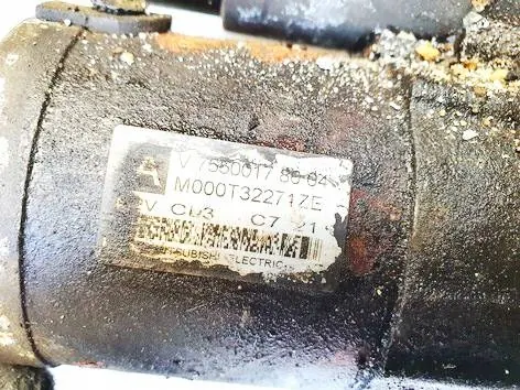 Motor de arranque Peugeot 207 2007 1.6L v75500178004 image 2