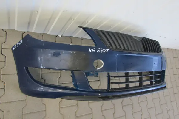 Paraurti anteriore Skoda Fabia 2 II 5J0 Lift 10-14 OEM image 2